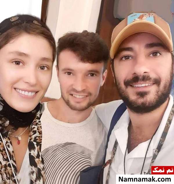 ازدواج نوید محمدزاده و فرشته حسینی برادر فرشته حسینی و همسرش نوید محمدزاده