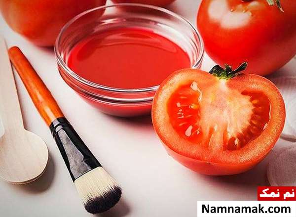 16 ماسک برای شادابی فوری صورت خسته ماسک برای خستگی چهره با استفاده از گوجه