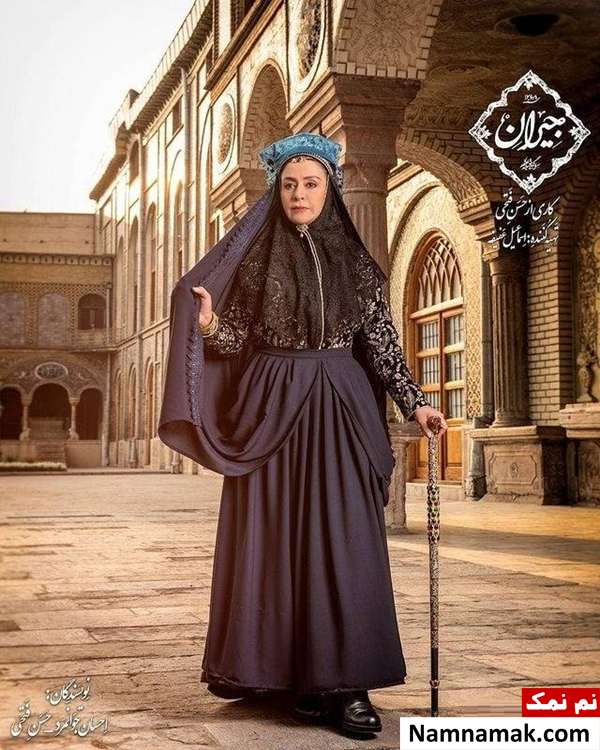 اولین عکس از مریلا زارعی در نقش مهد علیا مریلا زارعی در سریال جیران