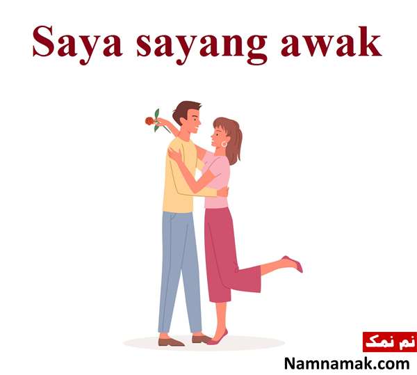 جمله دوستت دارم به زبانهای مختلف جهان دوستت دارم به زبان مالایی - Saya sayang awak