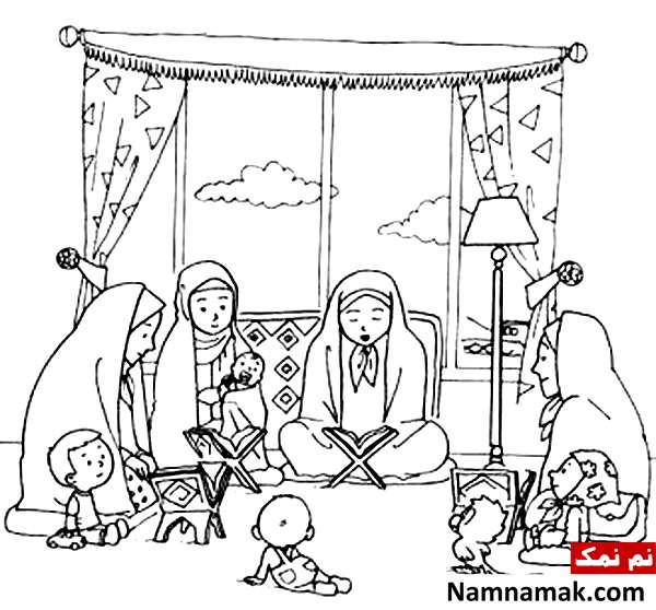 نقاشی عید فطر