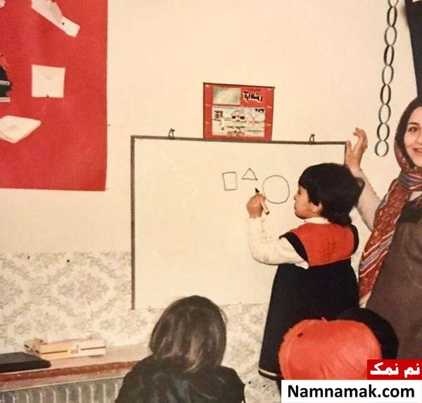 نقاشی های جالب مه لقا باقری درباره مادر + عکس مه لقا باقری در کودکی