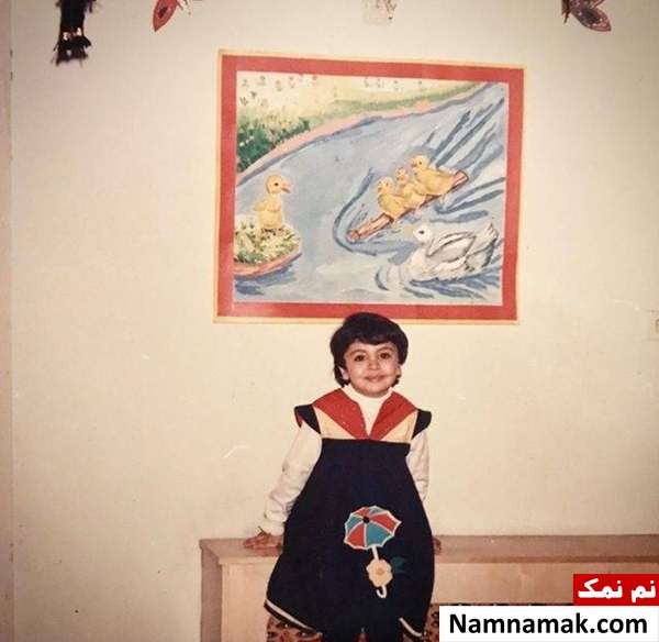 نقاشی های جالب مه لقا باقری درباره مادر + عکس مه لقا باقری همسر جواد عزتی در کودکی