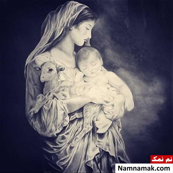 نقاشی های جالب مه لقا باقری درباره مادر + عکس نقاشی مادر اثر مه لقا باقری