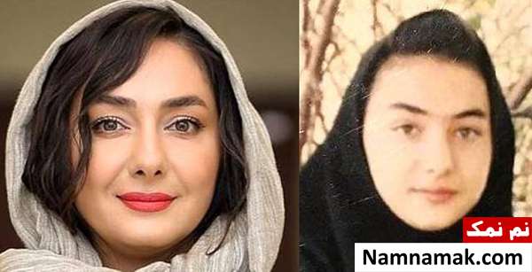 عکس های جالب از دوران نوجوانی بازیگران زن ایرانی هانیه توسلی و نوجوانی او