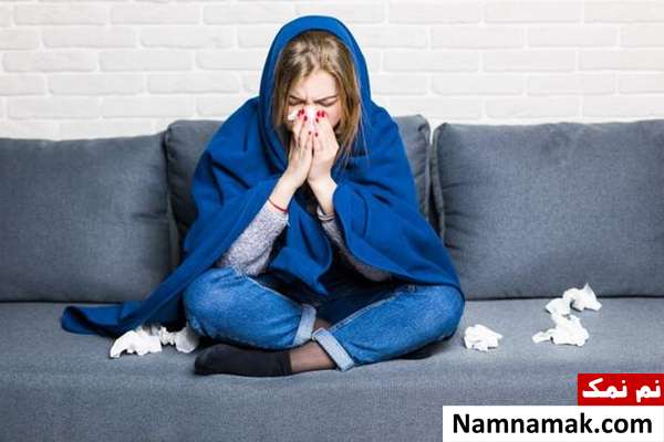 آبریزش بینی از عوارض قارچ و کپک در خانه