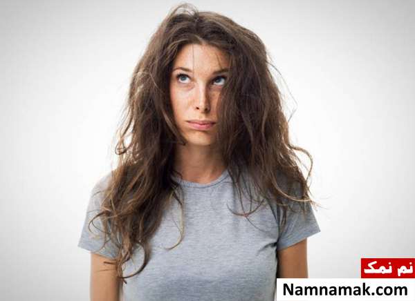 ژولیدگی مو به دلیل خوابیدن با موی باز