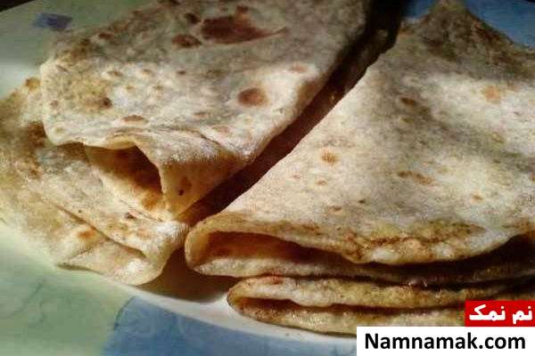 غذاهای خوشمزه جنوبی ، از قشم تا بندر عباس و هرمزگان نان تمشی از غذاهای لذیذ بندرعباس