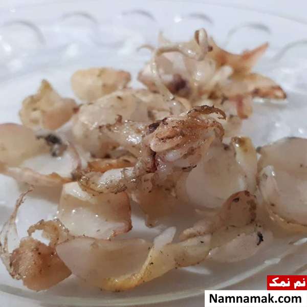 غذاهای خوشمزه جنوبی ، از قشم تا بندر عباس و هرمزگان عنکاس خشک شده از غذاهای لذیذ بندرعباس