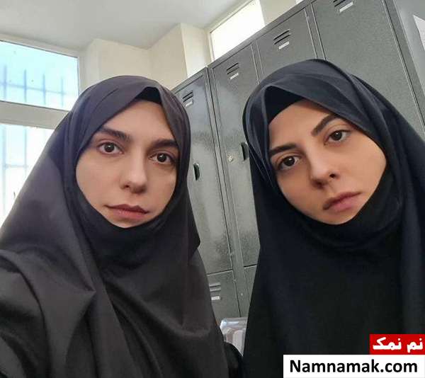 گریم و تیپ دهه شصتی بازیگران زن و مرد تیپ دهه شصتی الیکا عبدالرزاقی و مهسا طهماسبی
