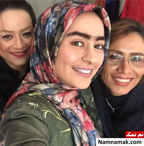 گریم و تیپ دهه شصتی بازیگران زن و مرد گریم دهه شصتی سمانه پاکدل