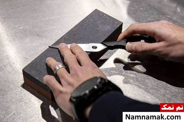 تیز کردن قیچی از قابلیت های یک قیچی مناسب