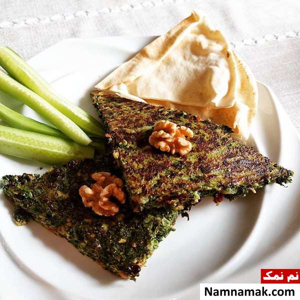 طرز تهیه کوکو سبزی حرفه ای