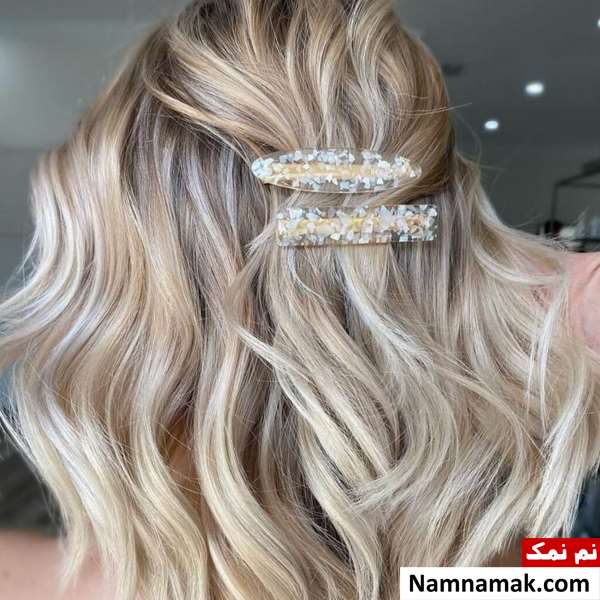 مدل رنگ و مش موی کوتاه زنانه و دخترانه