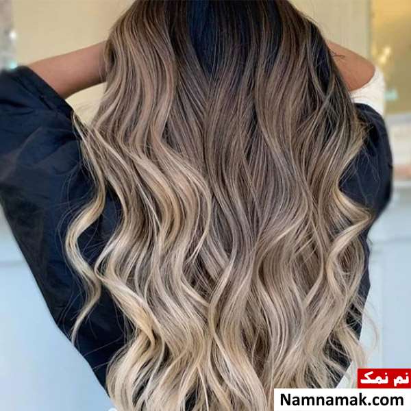 ترکیب رنگ و مش جدید زنانه با عکس