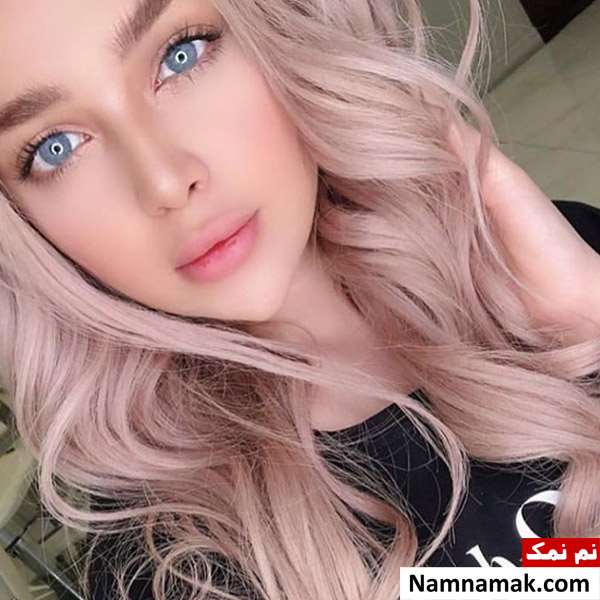 ترکیب رنگ و مش جدید زنانه با عکس