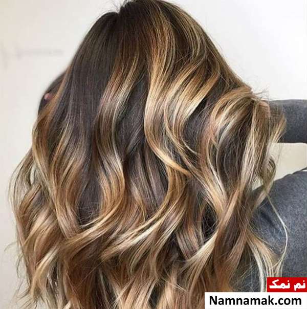 رنگ و مش تیره و هایلایت زنانه و دخترانه رنگ و مش تیره و هایلایت زنانه و دخترانه