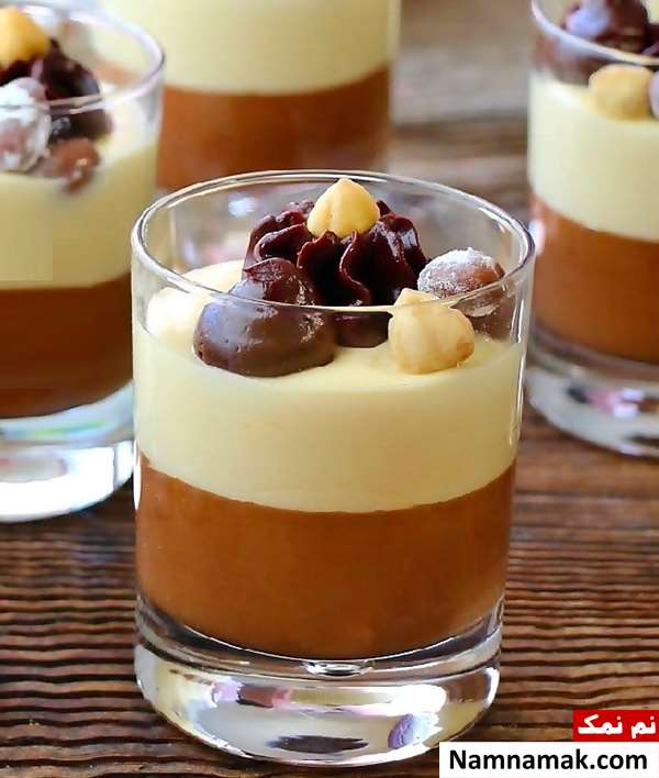 طرز تهیه انواع دسر با پودینگ