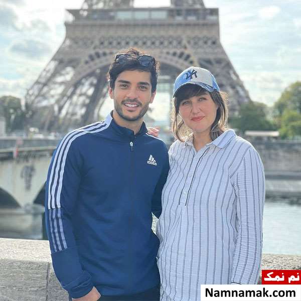 هامون پسر ساعد سهیلی و همسرش گلوریا هاردی ساعد سهیلی و همسرش گلوریا هاردی