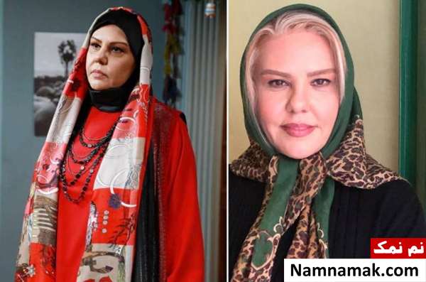 عکس های باورنکردنی از بازیگران زن سریال احضار قبل و بعد از گریم گریم افسانه چهره آزاد در سریال احضار