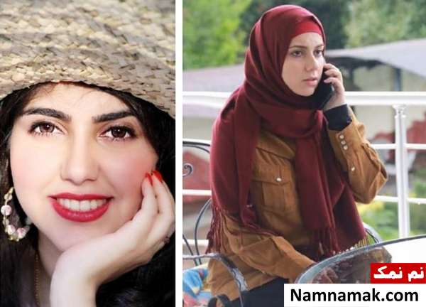 عکس های باورنکردنی از بازیگران زن سریال احضار قبل و بعد از گریم گریم نازنین هاشمی در سریال احضار