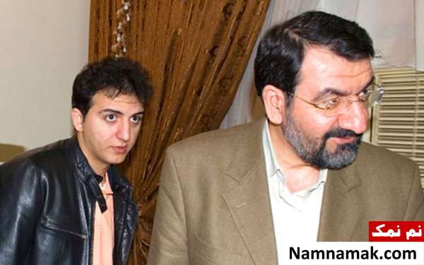 محسن رضایی و پسرش احمد