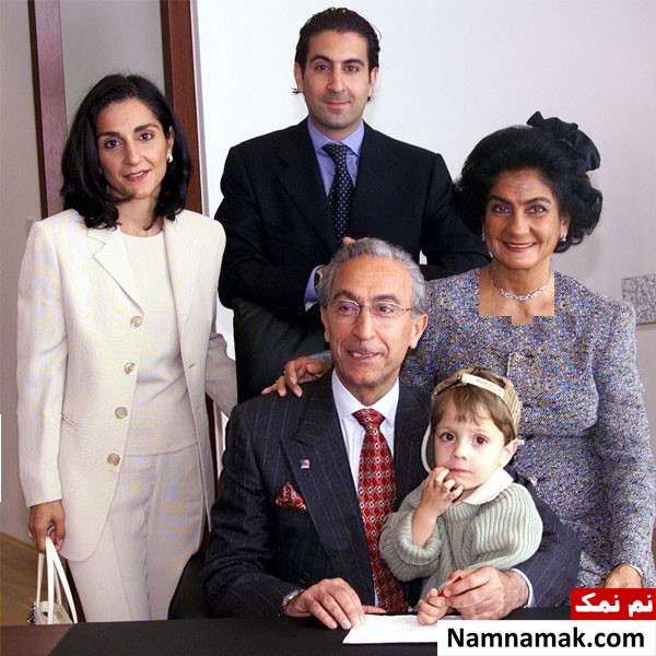 همسر و فرندان مجید سمیعی