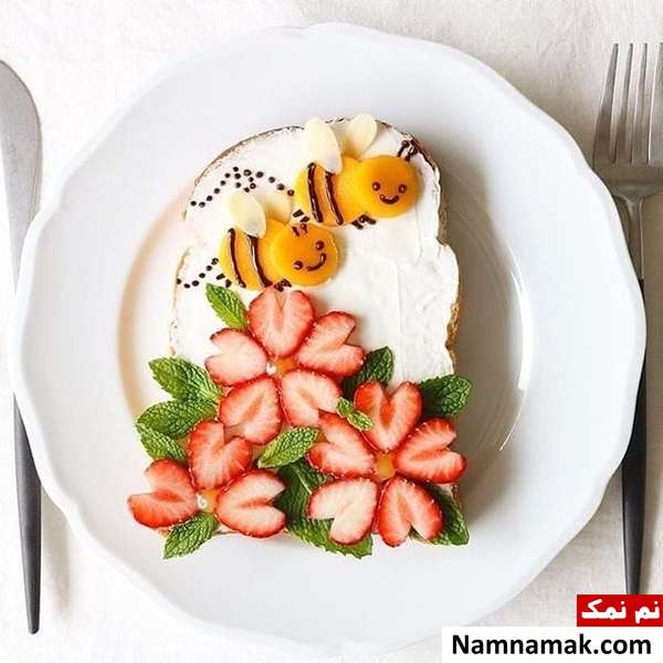 ایده میوه آرایی توت فرنگی