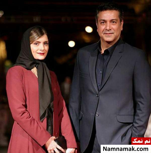 اسامی بازیگران معروف مرد ایرانی و همسرانشان حمیدرضا پگاه و همسرش نغمه نادری