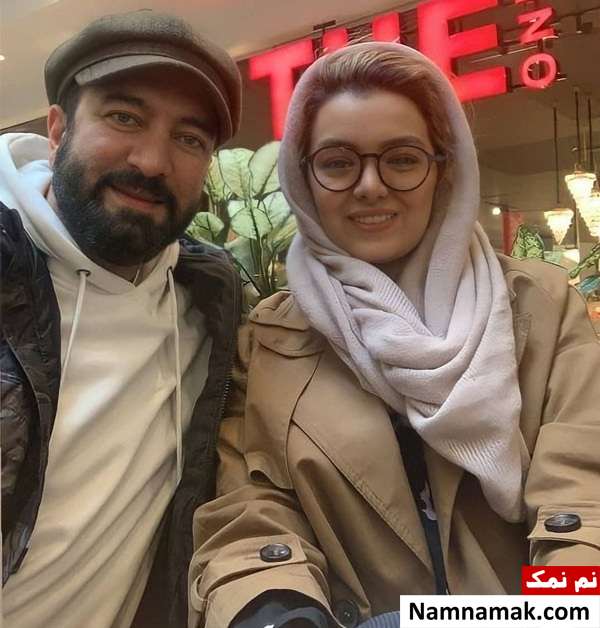 اسامی بازیگران معروف مرد ایرانی و همسرانشان مجید صالحی و همسرش رامینه اکبری خادم
