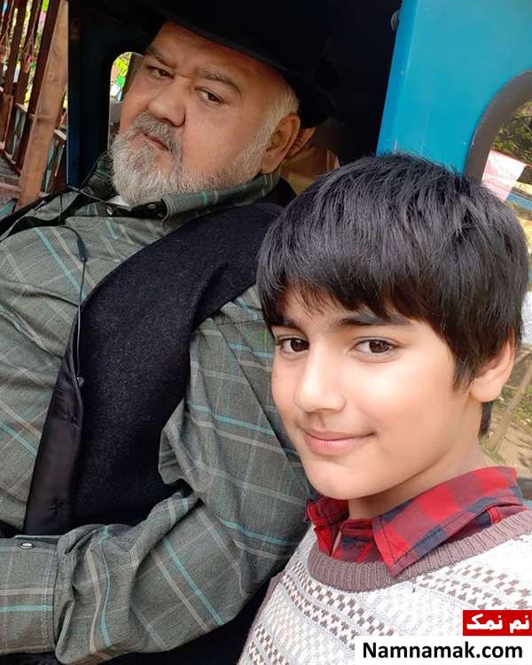 امین علی شهسواری و اکبر عبدی در روزهای آبی