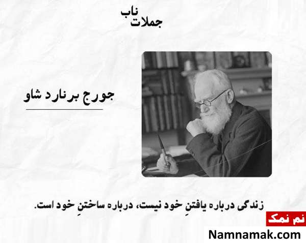 زیباترین جملات کوتاه ، آموزنده و تاثیرگذار از بزرگان جمله تاثیرگذار از جورج برنارد شاو