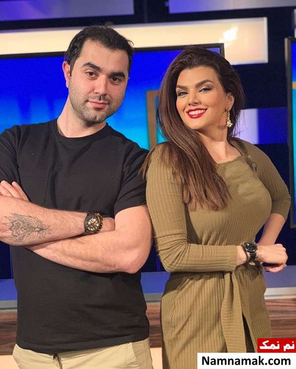 گلناز حسینی و همسرش پدرام پورکیایی