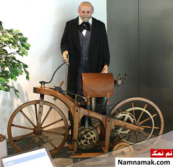 ماکت موتور ساخته شده توسط دایملر و مایباخ