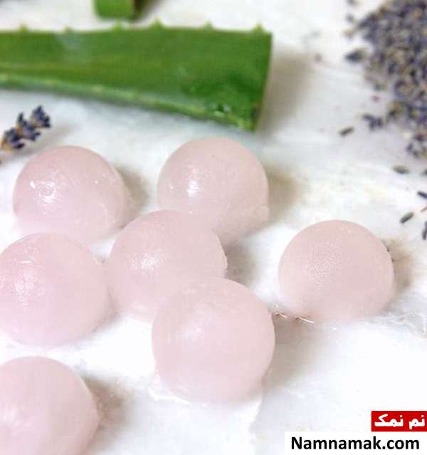 طرز تهیه ماسک یخ آلوورا و گلاب برای پوست صورت یخ آلوورا و گلاب برای پوست صورت