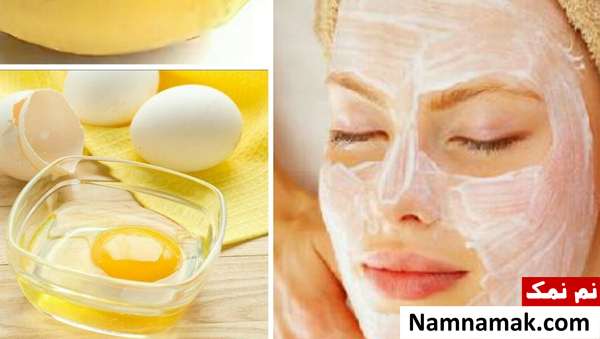 ماسک کلاژن ساز با تخم مرغ