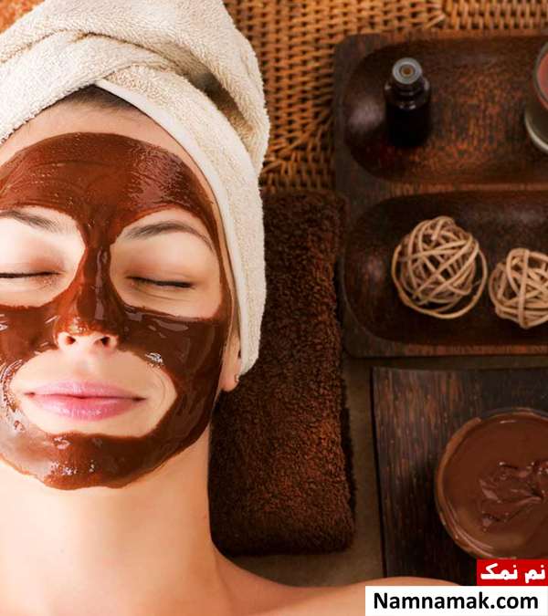 ماسک کلاژن ساز با خامه و شکلات
