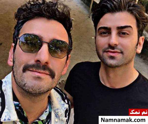 زندگینامه الیاس صادقی و همسرش الیاس صادقی و نیما شعبان نژاد در فیلم لب خط
