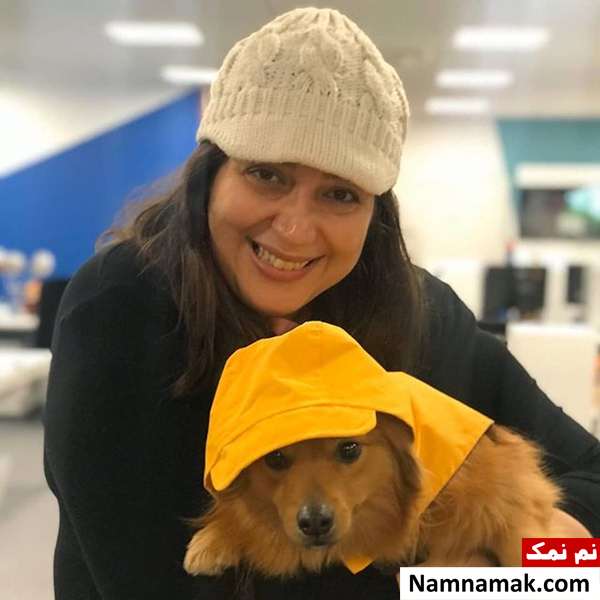 فیروزه جابانی و سگش