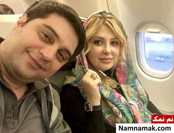 نیوشا ضیغمی و همسرش آرش پولادخان
