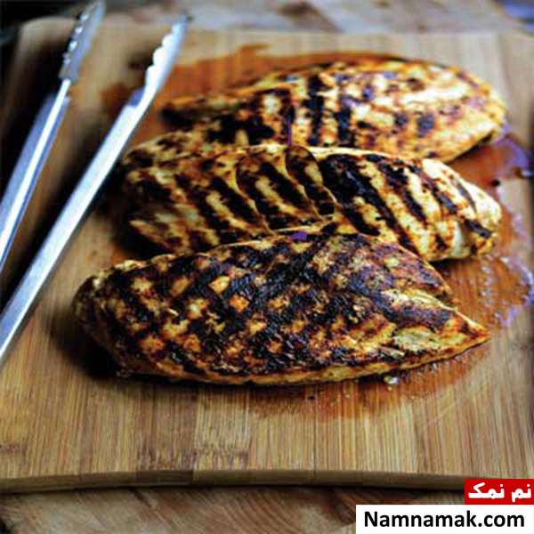 طرز تهیه سینه مرغ گریل شده