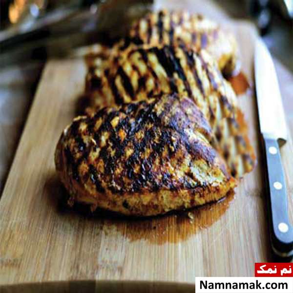 طرز تهیه سینه مرغ گریل شده