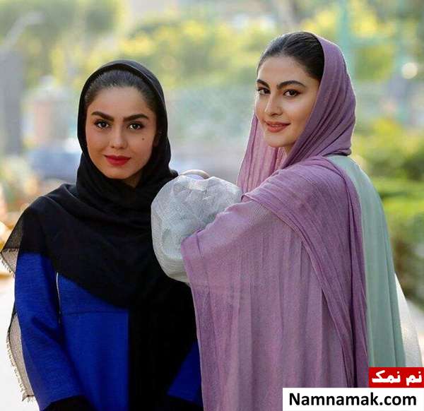 آزاده زارعی و مریم مومن بازیگر بانوی عمارت