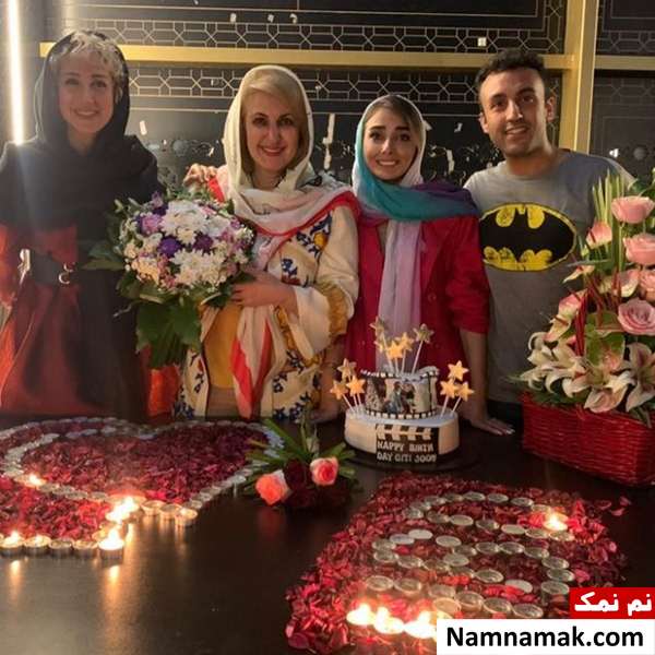 جشن تولد فاطمه گودرزی با حضور خانواده فاطمه گودرزی و پسر و دختر و عروسش دریا مرادی دشت