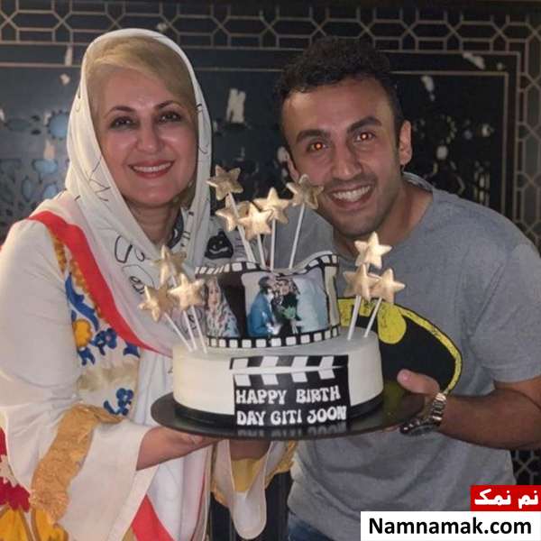 جشن تولد فاطمه گودرزی با حضور خانواده فاطمه گودرزی و پسرش پویان گنجی