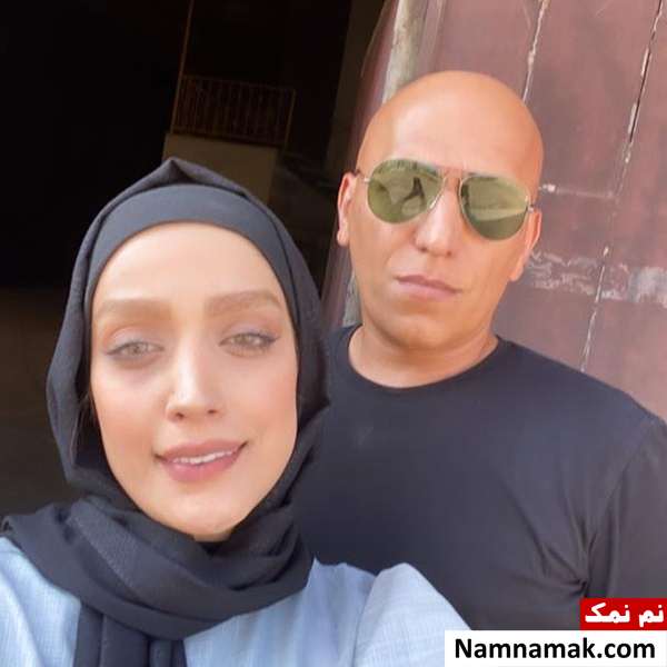 قاسم ترکاشوند و همسرش ندا آقایی