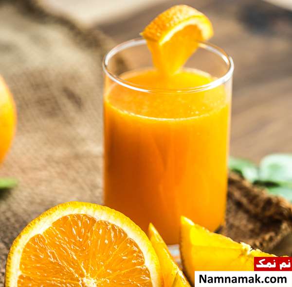 زمان خوردن آب پرتقال زمان خوردن آب پرتقال