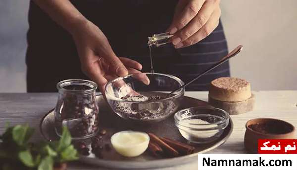 ماسک قهوه و شیر