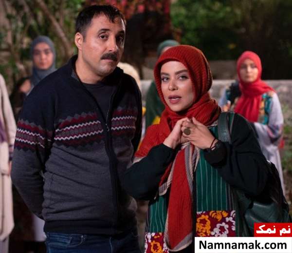 بازیگر نقش گندم گماسایی دودکش 2 الهام اخوان و امیرحسین رستمی در دودکش 2