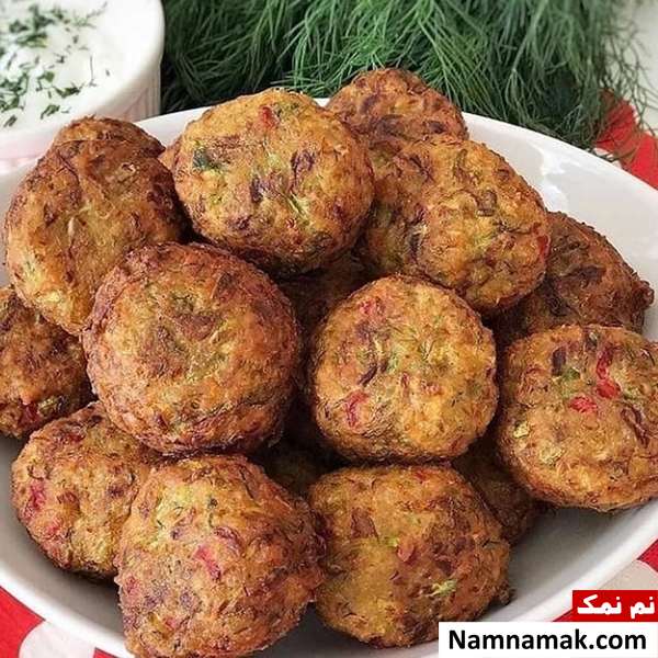 کوفته کدو و نخود